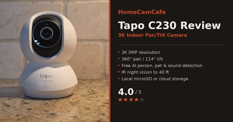 tapo c230 review card