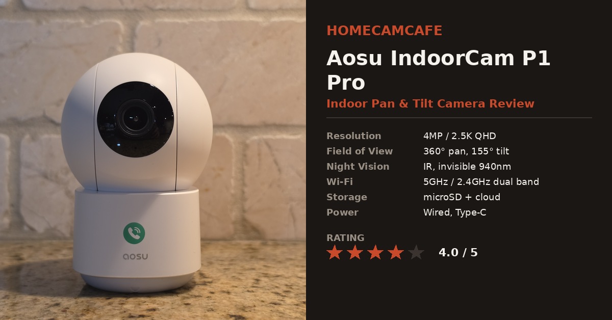 Aosu IndoorCam P1 Pro