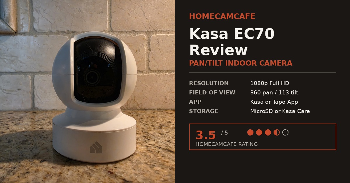 kasa ec70 review card