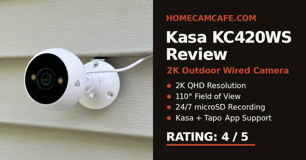Kasa KC420WS Review Card